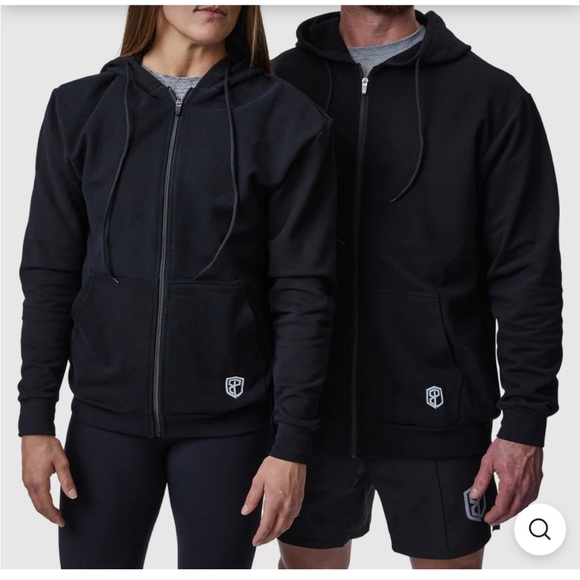 Born Primitive Other - Born Primitive black unisex zip up hoodie size medium